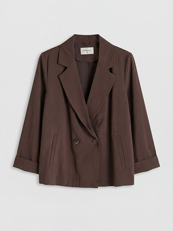 LCW EVERYDAY Kruvaze Yaka Kadın Blazer Ceket