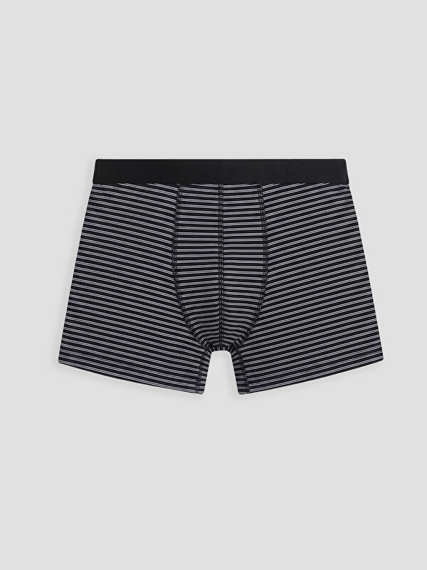 LC WAIKIKI Pamuklu Esnek Çizgili Erkek Boxer