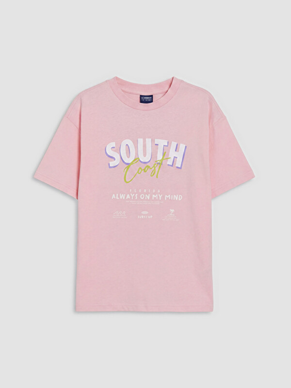 LCW Kids Printed Girls' T-Shirt