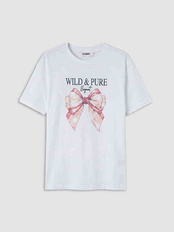 LCW Kids T-shirt Blanc Fille