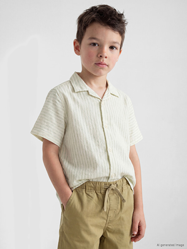 LCW Kids Boys' Short Sleeve Shirt
