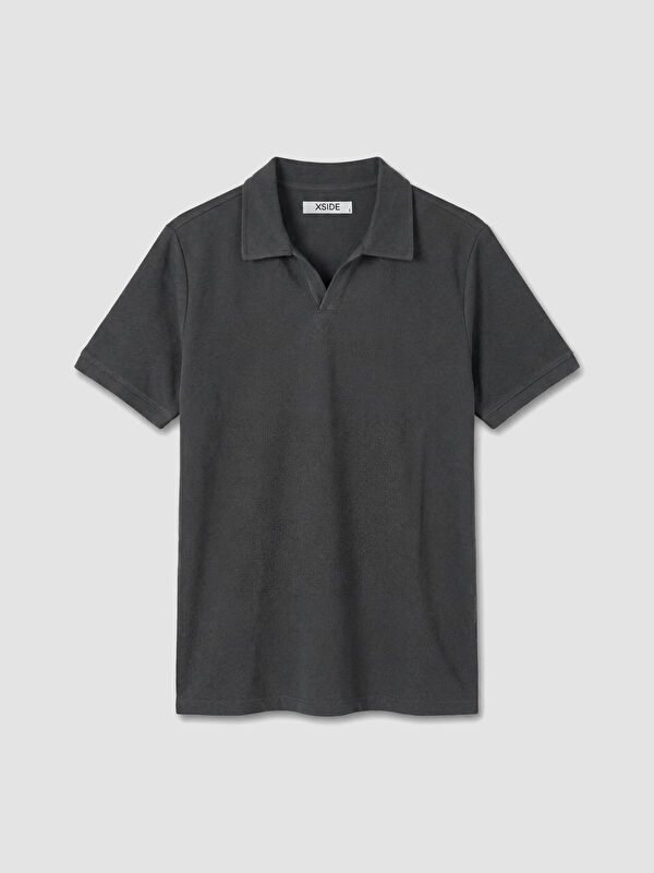 XSIDE Polo Yaka Havlu Kumaş Erkek Tişört
