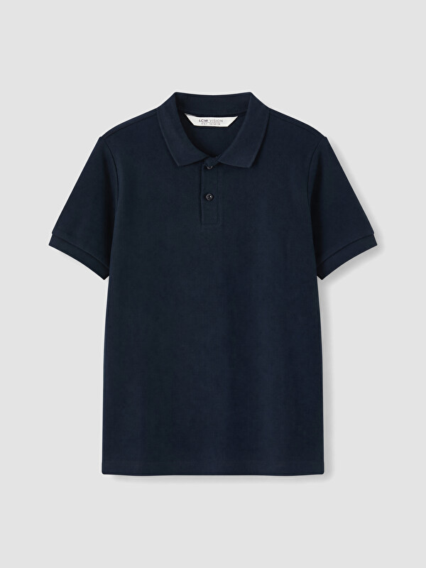 LCW Vision Polo Yaka Kısa Kollu Erkek Çocuk Tişört