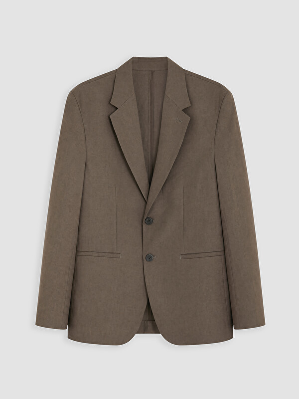 LCW Vision Regular Fit %100 Keten Erkek Blazer Ceket
