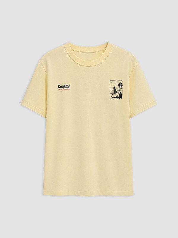 LCW Kids T-shirt Jaune Garçon