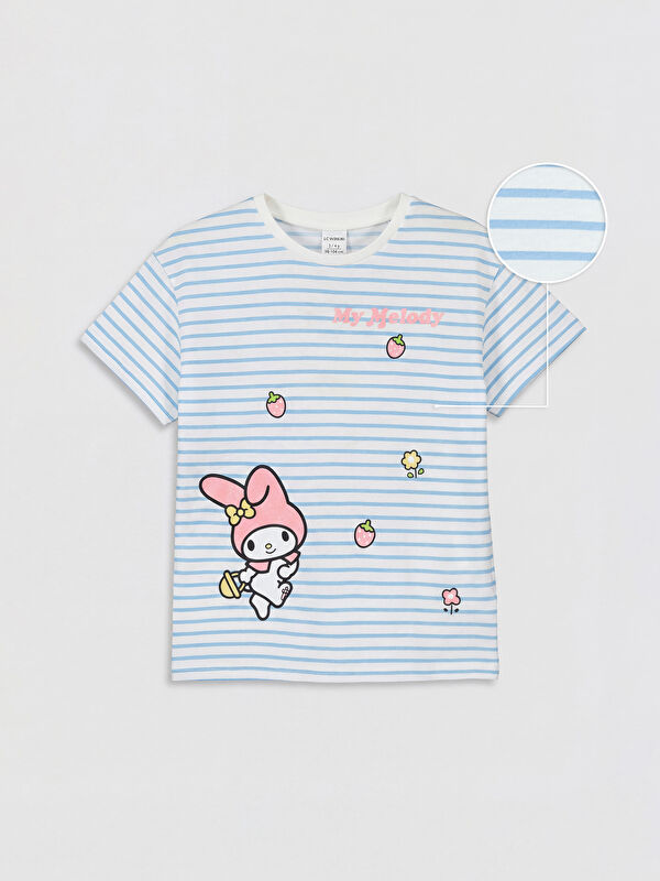 LCW Kids My Melody Baskılı Kız Çocuk Tişört