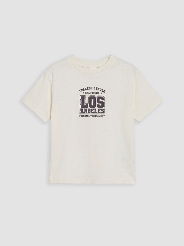 LCW baby Erkek Bebek Baskılı Tişört