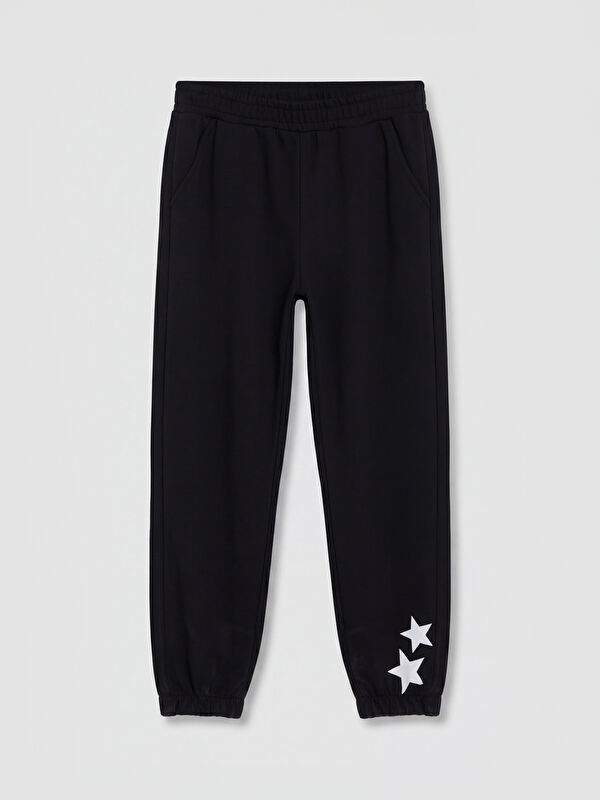 LCW Kids Baskılı Kız Çocuk Jogger Eşofman Altı