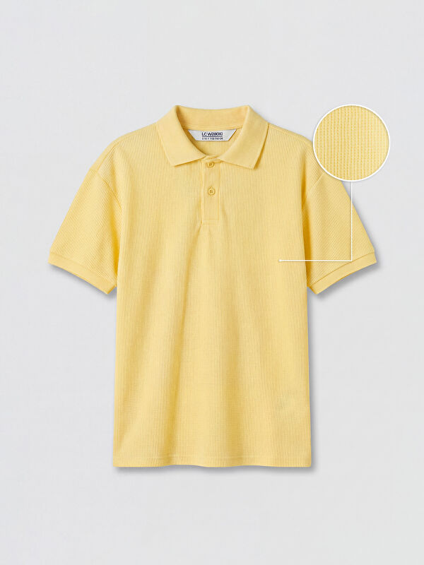 LCW Kids Polo Yaka Erkek Çocuk Tişört