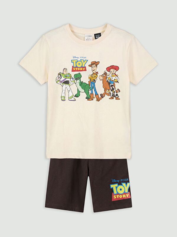LCW Kids Toy Story Baskılı Erkek Çocuk Pijama Takımı