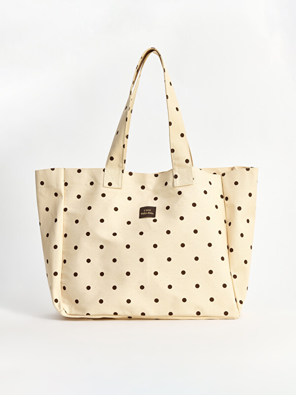 LCW ACCESSORIES Polka Dot Patterned Women's Shoulder Bag