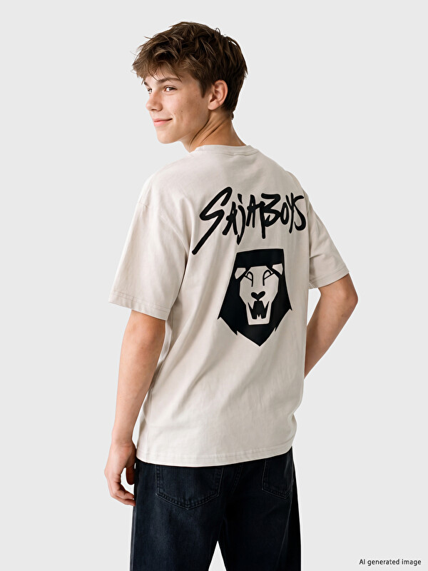 LCW Kids T-shirt i stampuar K-pop Demon Hunters për djem