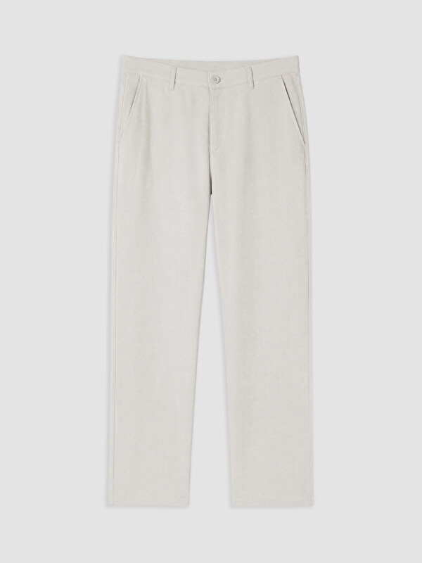 LCW ECO Regular Fit Keten Görünümlü Erkek Chino Pantolon