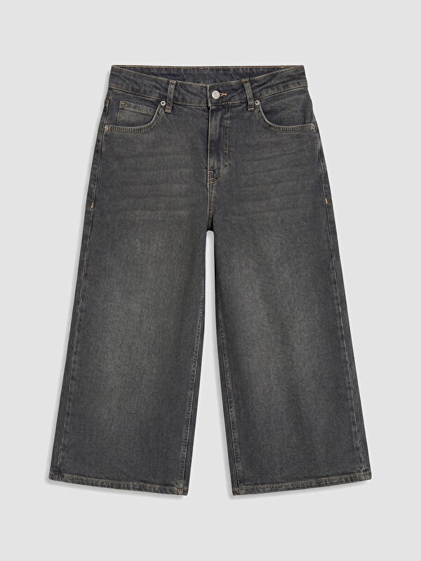 LCW Jeans Bermuda Fit Kadın Jean Şortolon