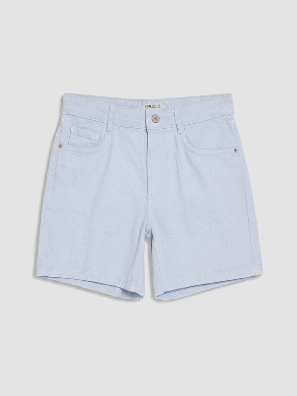 LCW Jeans Yüksek Bel Kadın Jean Şort