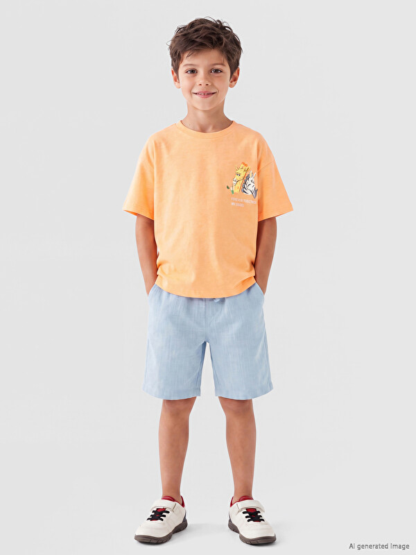 LCW Kids Erkek Çocuk Basic Şort