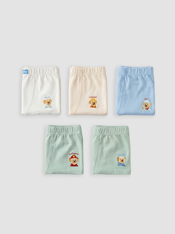 LCW Kids Regular Fit Erkek Çocuk Boxer 5'li