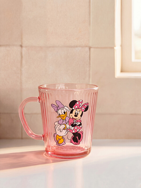 LCW HOME Minnie Mouse Baskılı Cam Kupa