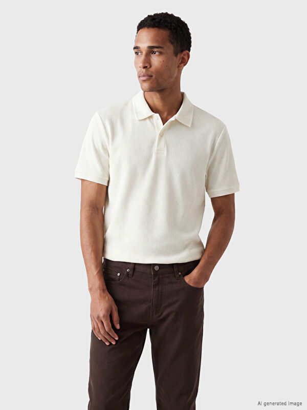LCW Vision Polo Yaka Pike Erkek Tişört