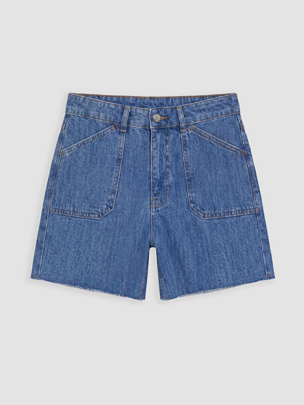 LCW Jeans Regular Fit Kadın Jean Şort