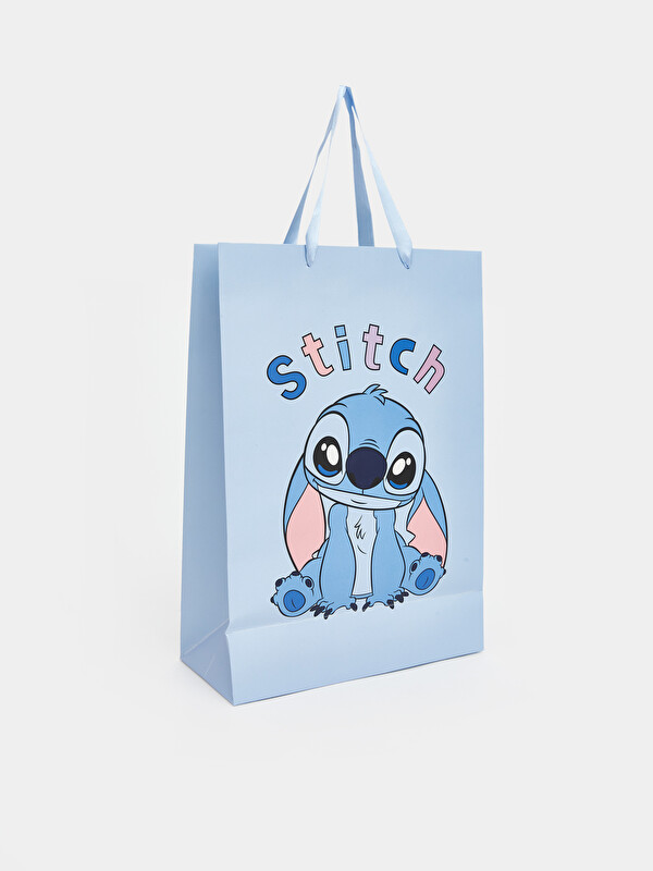 LCW JOY Stitch Baskılı Kız Çocuk Karton Poşet