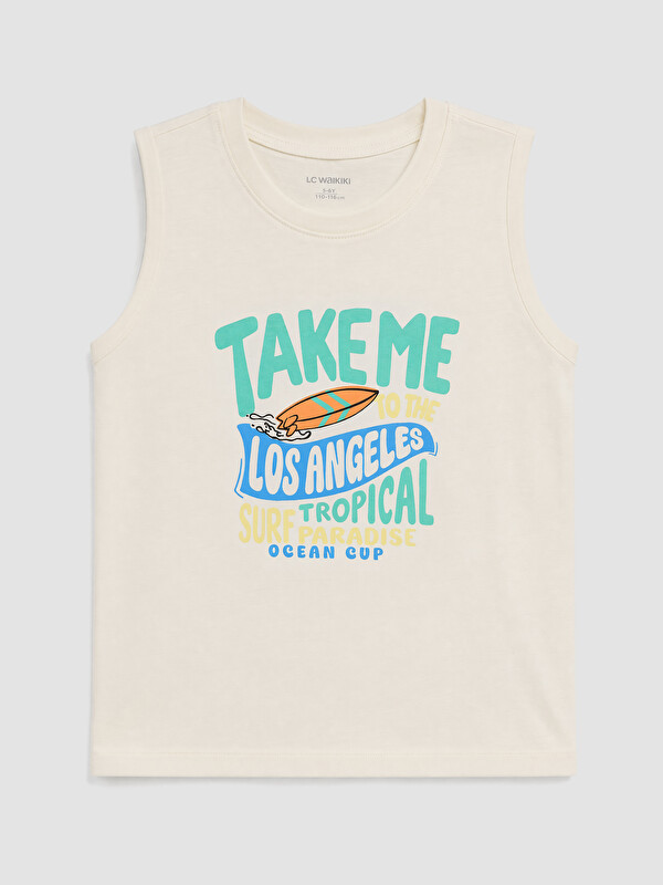 LCW Kids Printed Boys' Tank Top