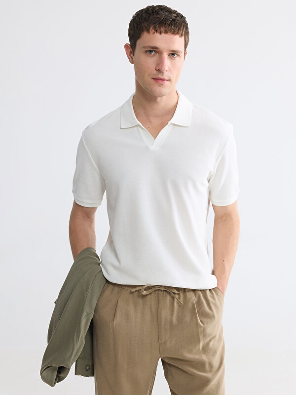 LCW Vision Polo Yaka Pike Erkek Tişört