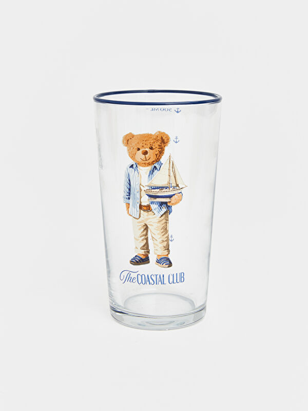 LCW HOME Ayı Teddy Baskılı Cam Bardak 550 ml