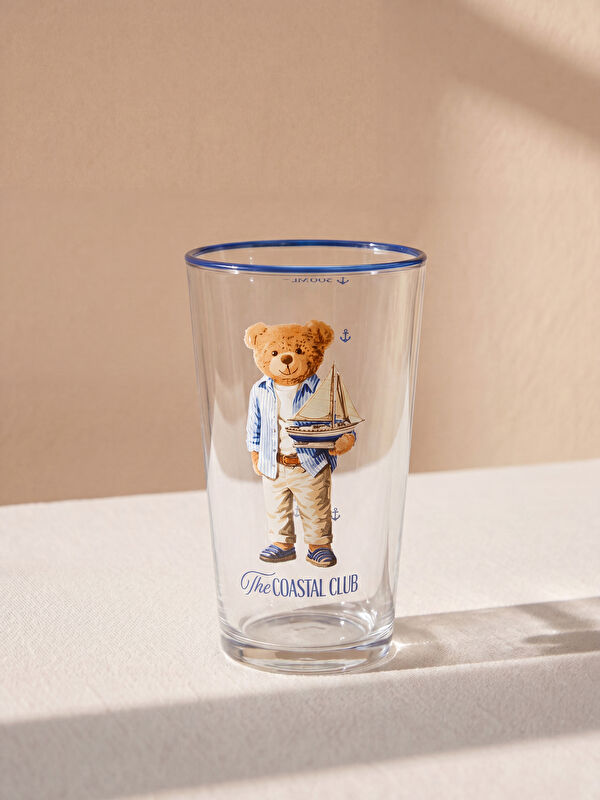 LCW HOME Ayı Teddy Baskılı Cam Bardak 550 ml