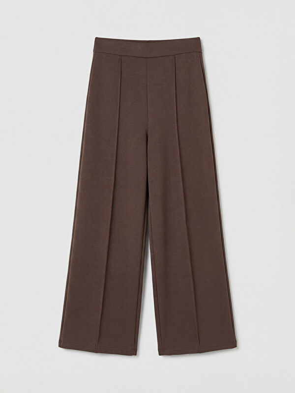 LCW Modest Pantaloni de trening wide leg cu talie elastică pentru femei