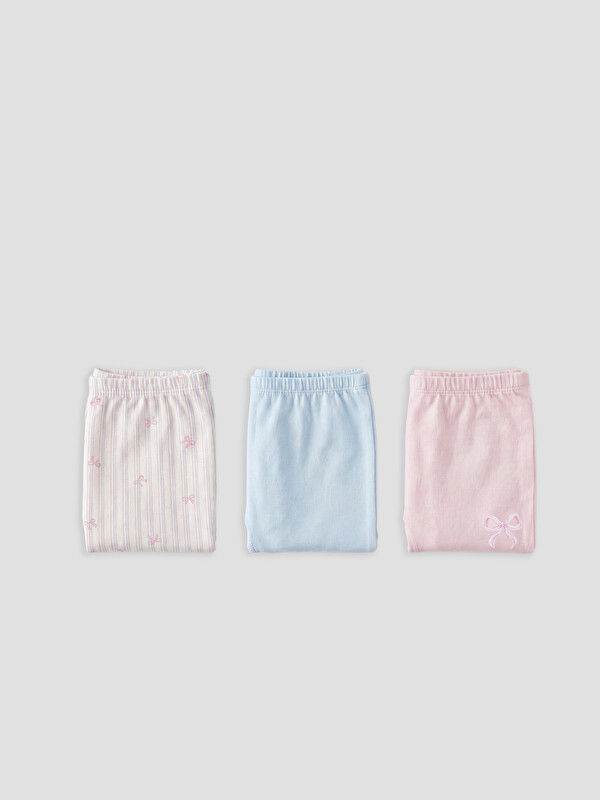 LCW Kids Baskılı Kız Çocuk Boxer 3'lü