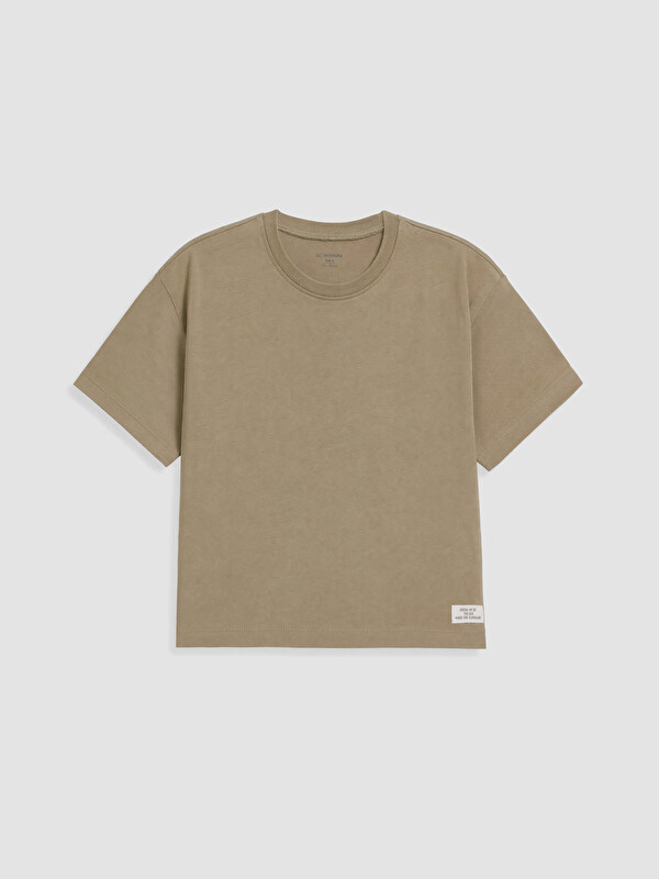 LCW Kids Crew Neck Boys' T-Shirt