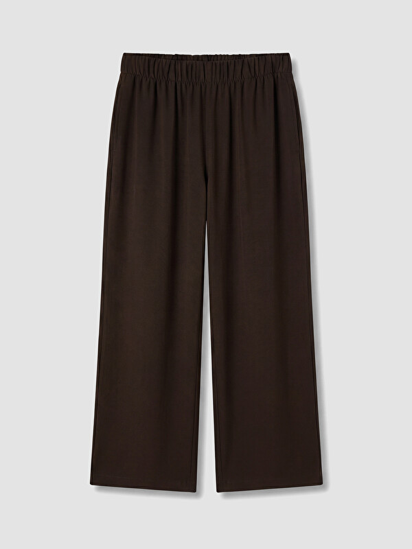 LCW EVERYDAY Beli Lastikli Geniş Paça Kadın Pantolon