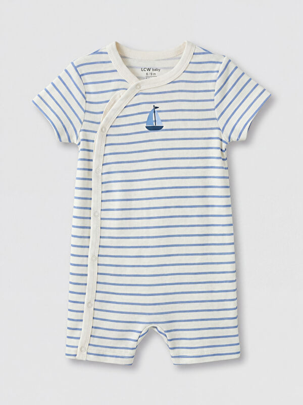 LCW baby Çizgili Erkek Bebek Tulum