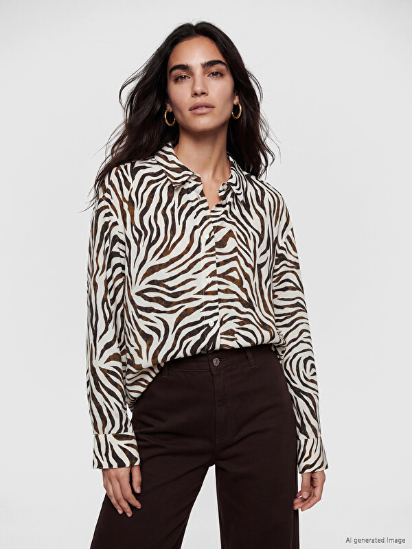 LCW Vision Woman Black Shirt