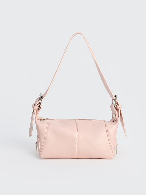 LCW ACCESSORIES Deri Görünümlü Kadın Omuz Çantası