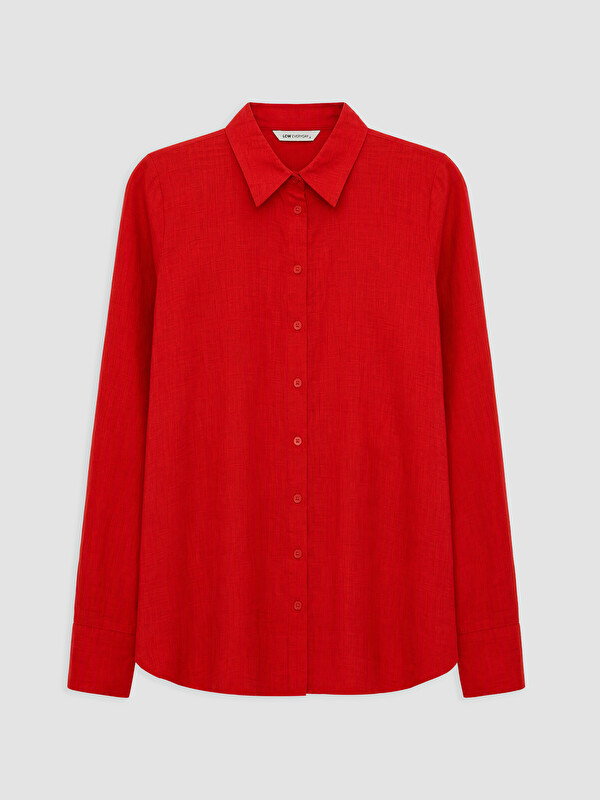 LCW EVERYDAY Oversize %100 Cotton Women's Shirt