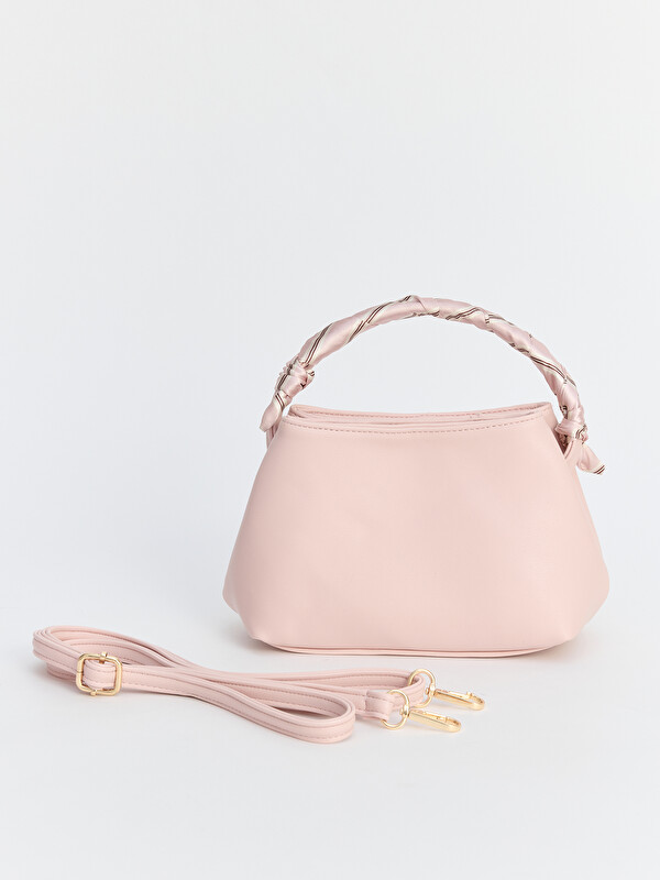 LCW ACCESSORIES Fular Detaylı Deri Görünümlü Kadın Omuz Çantası