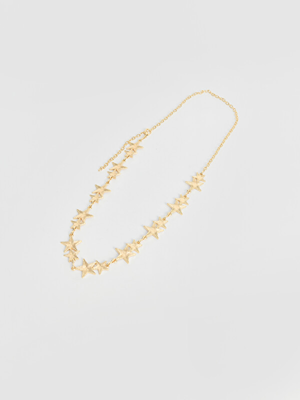 LCW ACCESSORIES Yıldız Figürlü Kadın Zincir Kemer