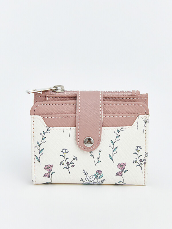 LCW ACCESSORIES Çiçek Desenli Kadın Cüzdan