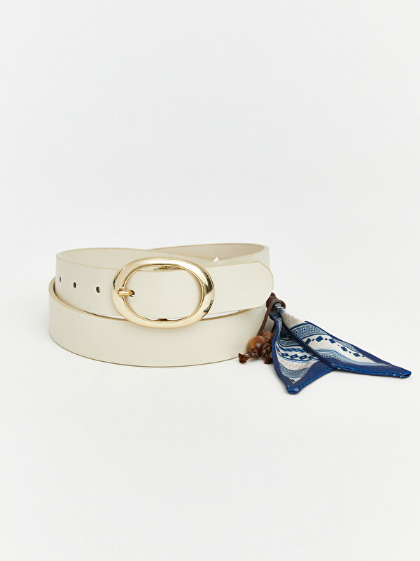 LCW ACCESSORIES Metal Tokalı Aksesuar Detaylı Kadın Kemer