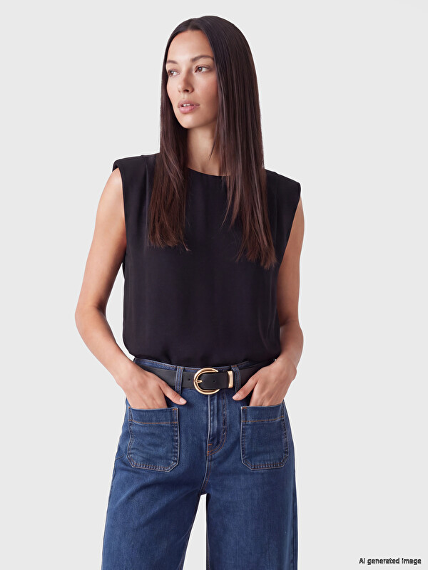 LCW ACCESSORIES Deri Görünümlü Kadın Kemer