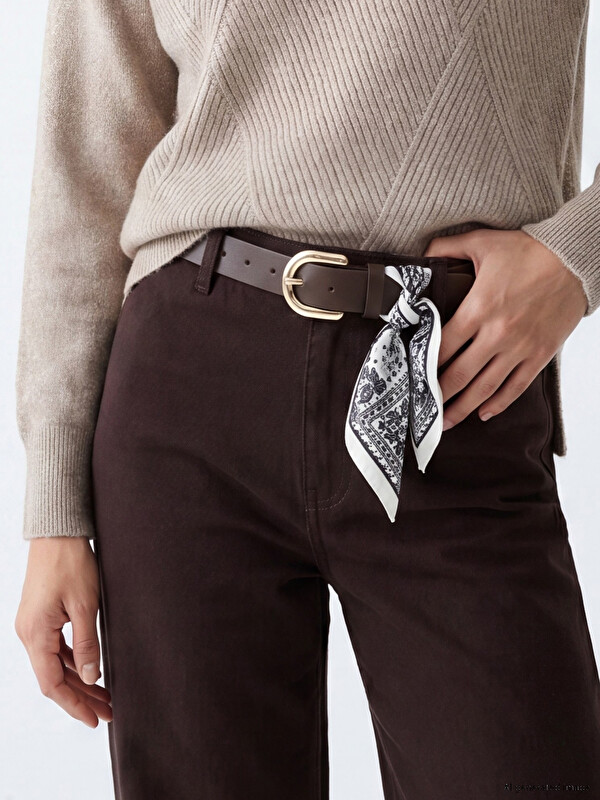 LCW ACCESSORIES قایشى پشتێن دارى ژنانه‌