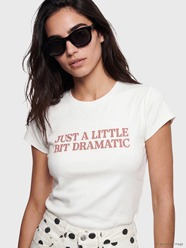 LCW Vision Crew Neck Printed Women's T-Shirt