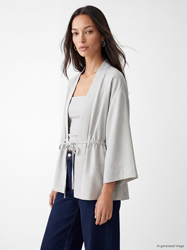 LCW EVERYDAY Şal Yaka Kadın Kimono