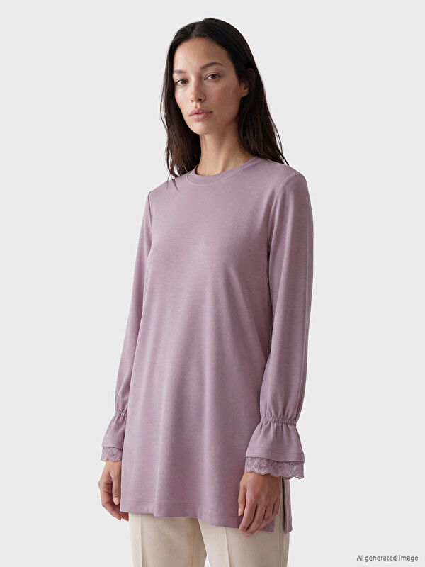 LCW EVERYDAY Soft Touch Kadın Sweatshirt Tunik
