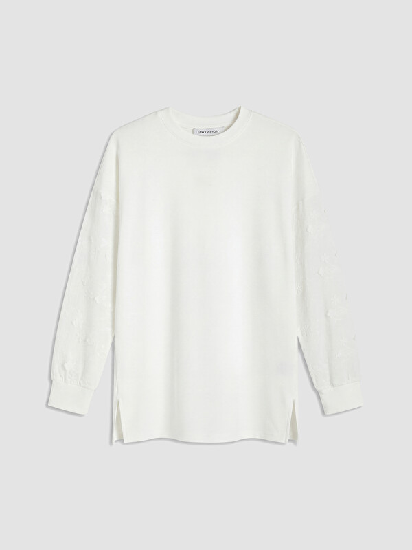 LCW EVERYDAY Soft Touch Oversize Kadın Sweatshirt Tunik