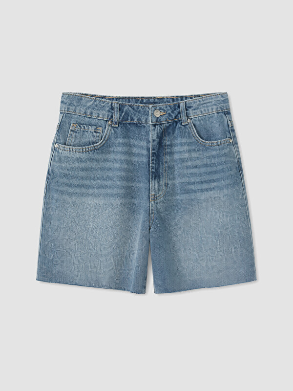 XSIDE Regular Fit Kadın Jean Şort