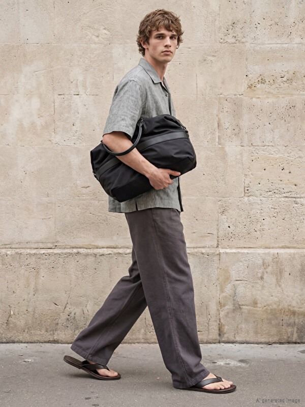 XSIDE Regular Fit Erkek Pileli Pantolon