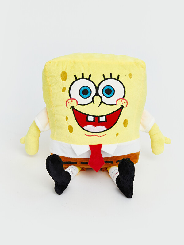 LCW HOME Sünger Bob Figürlü Pelüş Bebek Kırlent
